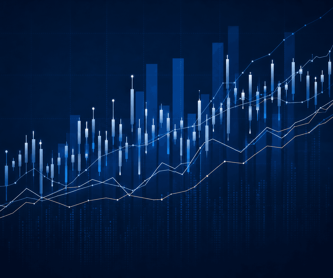 Visualización abstracta de datos de valoración empresarial